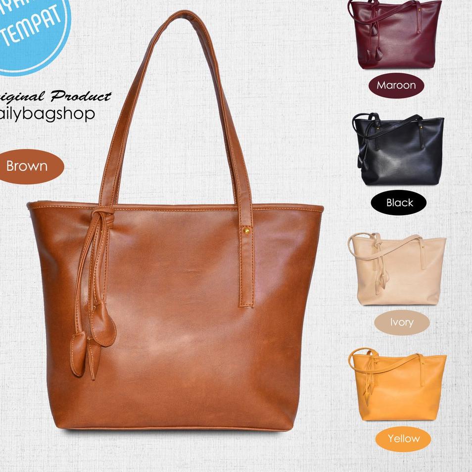 Tas Tote Wanita Remaja Twin Tote Bag Tas Harian Kerja Kuliah Kampus Terbaru 2020 COD ▪ BGD.5Fe23ѕ