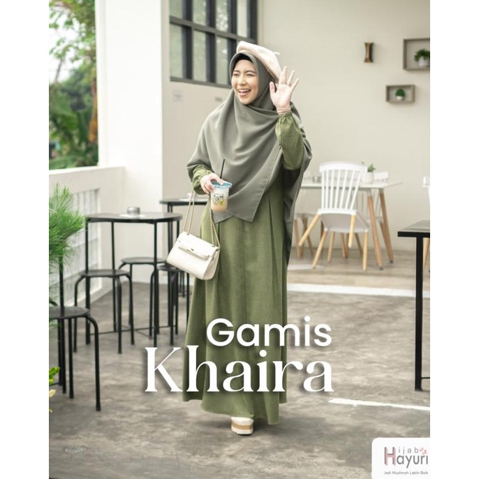 Gamis Khaira / Gamis Daily / Gamis Polos