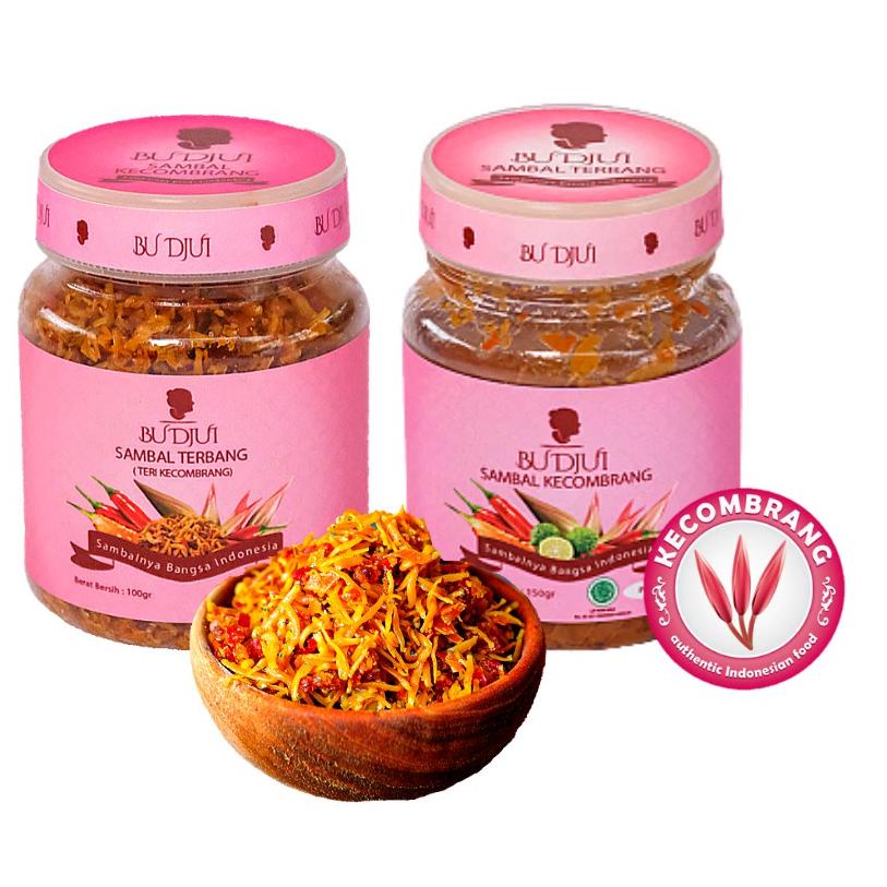 

☚ SAMBAL BU DJUI Paket Terbang Gembira (Crispy Terbang + Sambal Kecombrang) ✿