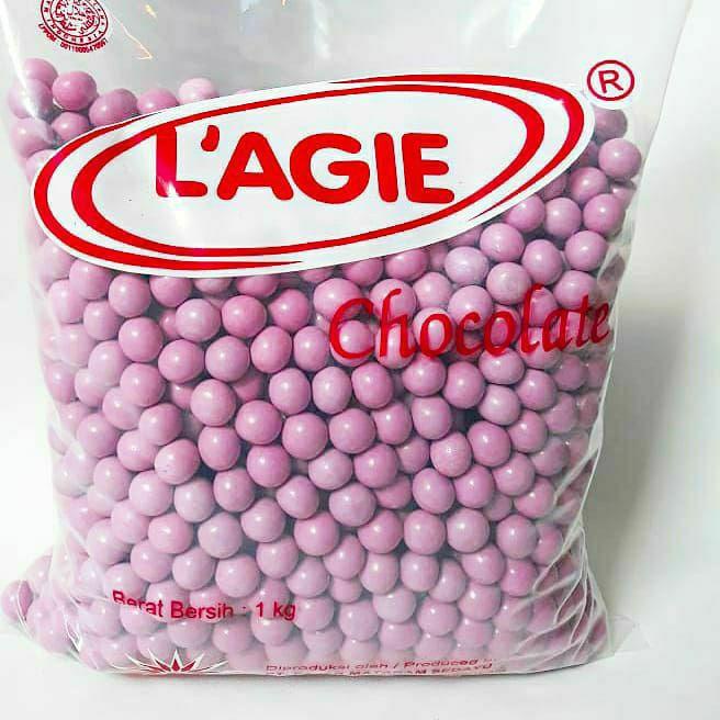 

♂ Coklat Lagie miniball pink 1kg ( ready stock ) ♖