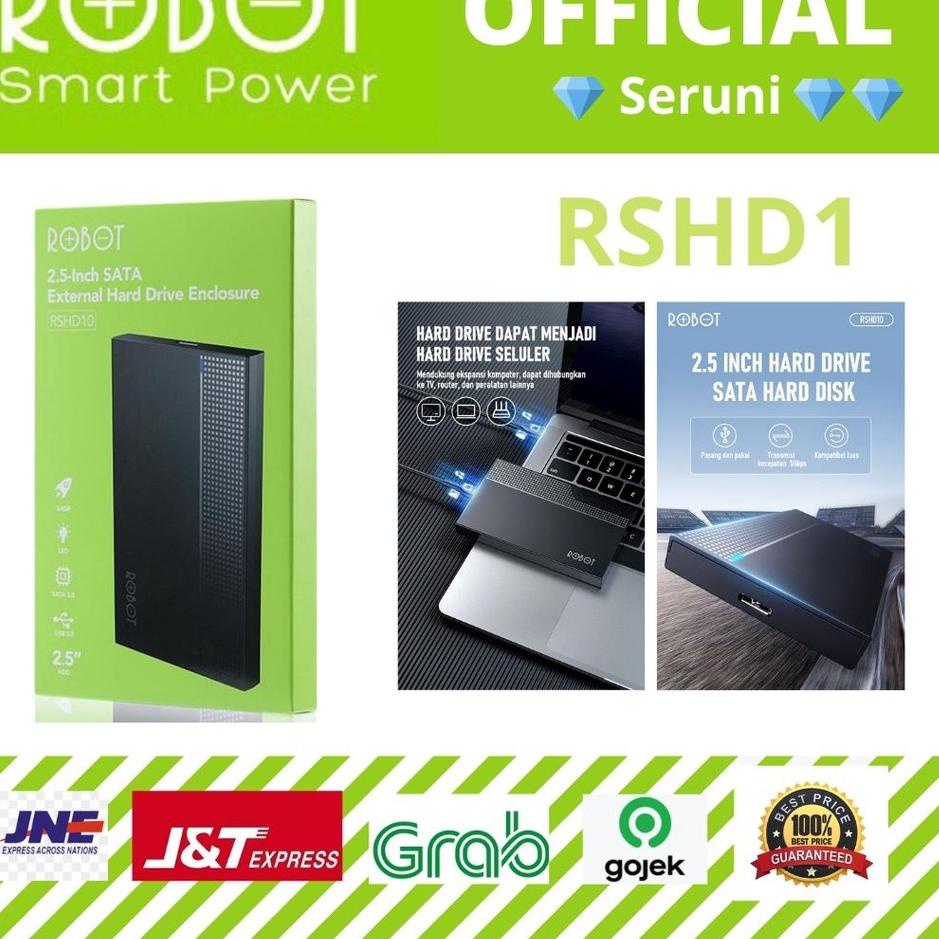 ✷ (SERUNI) Enclosure ROBOT 2.5 Inch Usb 3.0 RSHD10 ➹