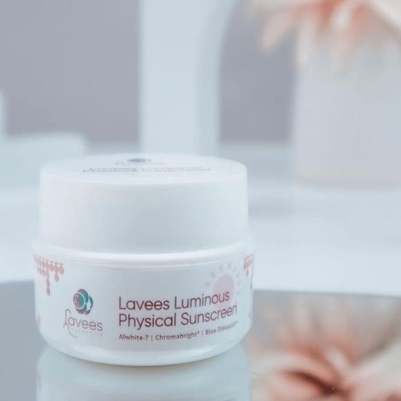 ✥ Lavees Cosmedics - Luminous Physical Sunscreen [Krim Siang Flek Melasma] ✱
