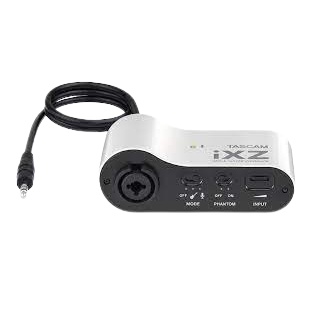 Tascam iXZ Mic &amp; Instrument Interface for iPad / iPhone / iPod touch