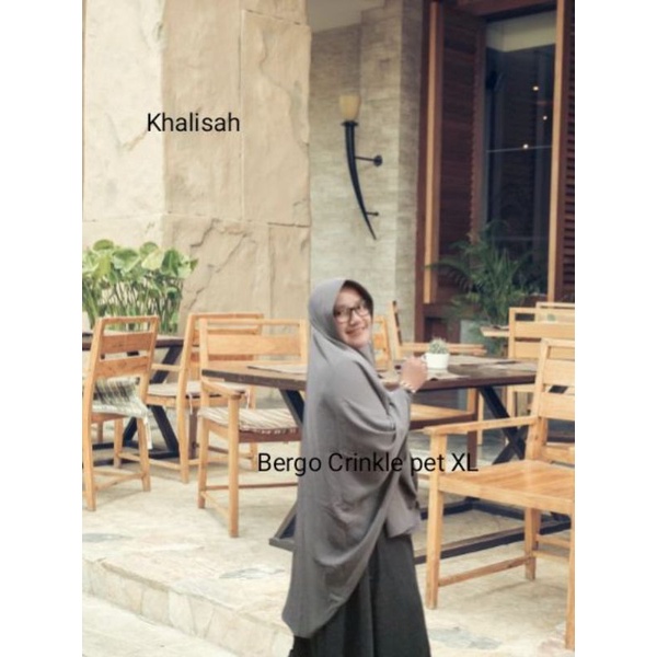 BERGO CRINKLE PET XL/HIJAB  CRINKLE PET JUMBO