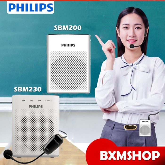 Speaker Philips Sbm230 / Sbm200 Speaker Tour Guide Leader Waistband Speaker