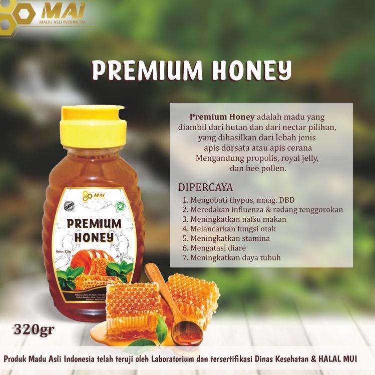 

● MAI Premium Honey / Premium - Apis Dorsata - Hutan Asli / Asli Indonesia MAI ➱