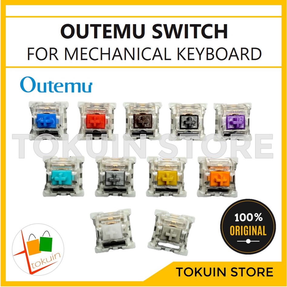 Switch Keyboard Mechanical Switch Blue Red Brown Black Purple Teal Silver Gold