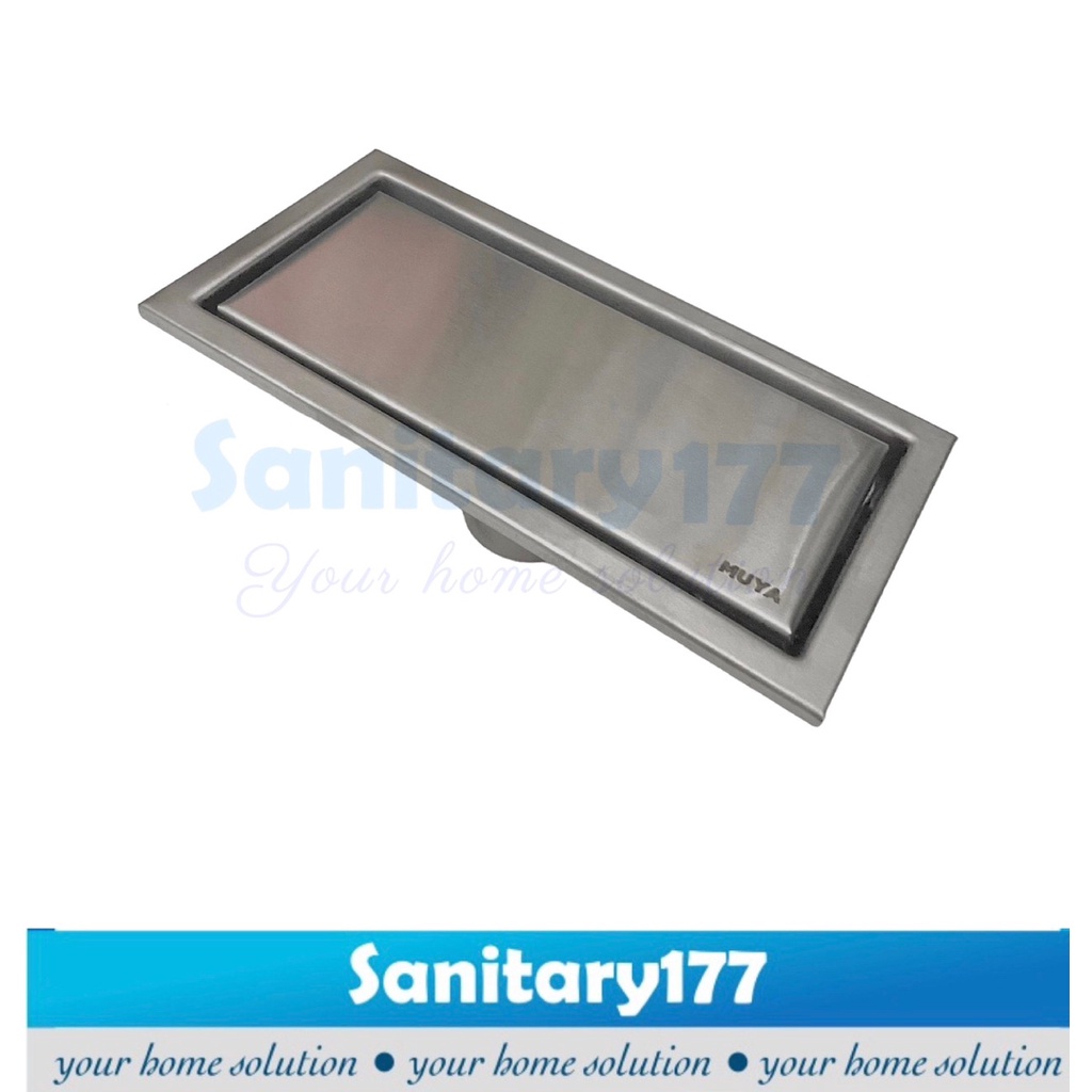 Saringan got panjang 20cm stainless t92-floor drain anti bau kecoa bisa isi keramik pembuangan air