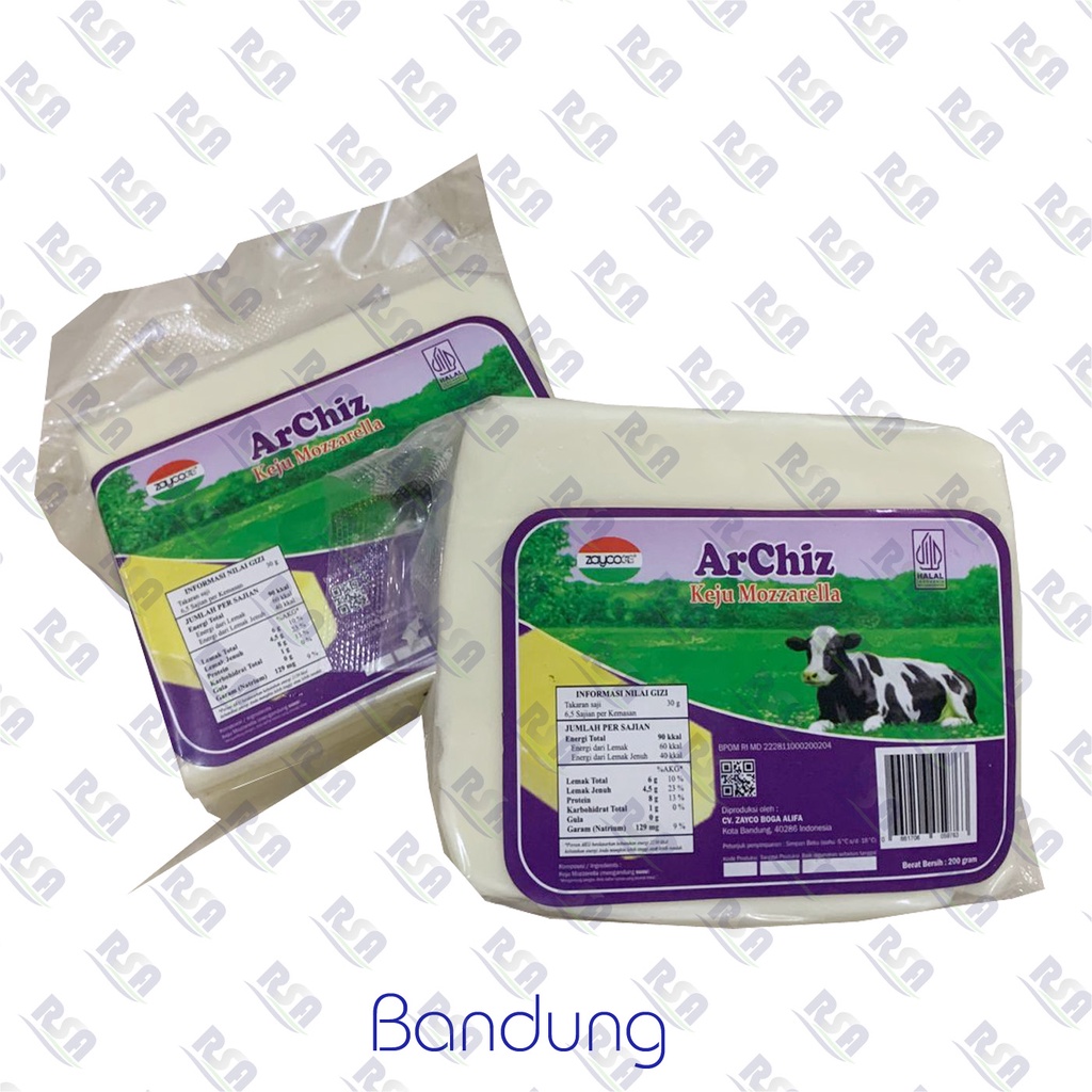 

Keju Mozzarella Arla Pizza Topping Archiz 250 gr Import dari Denmark