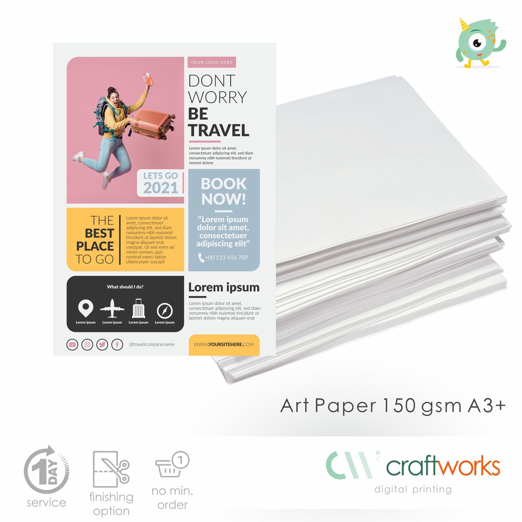 

CETAK ART PAPER DIGITAL PRINT A3+