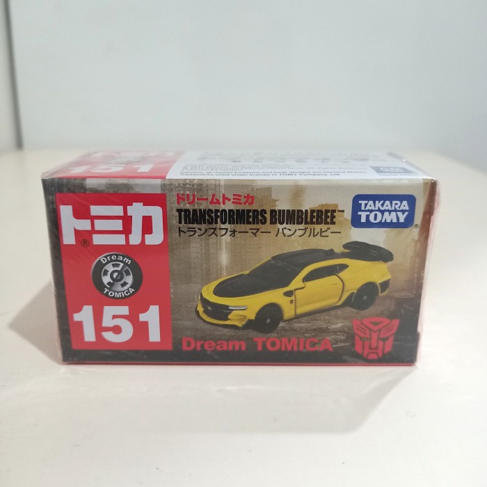 TRANSFORMERS BUMBLEBEE DREAM TOMICA TAKARA TOMY 151 TERLARIS