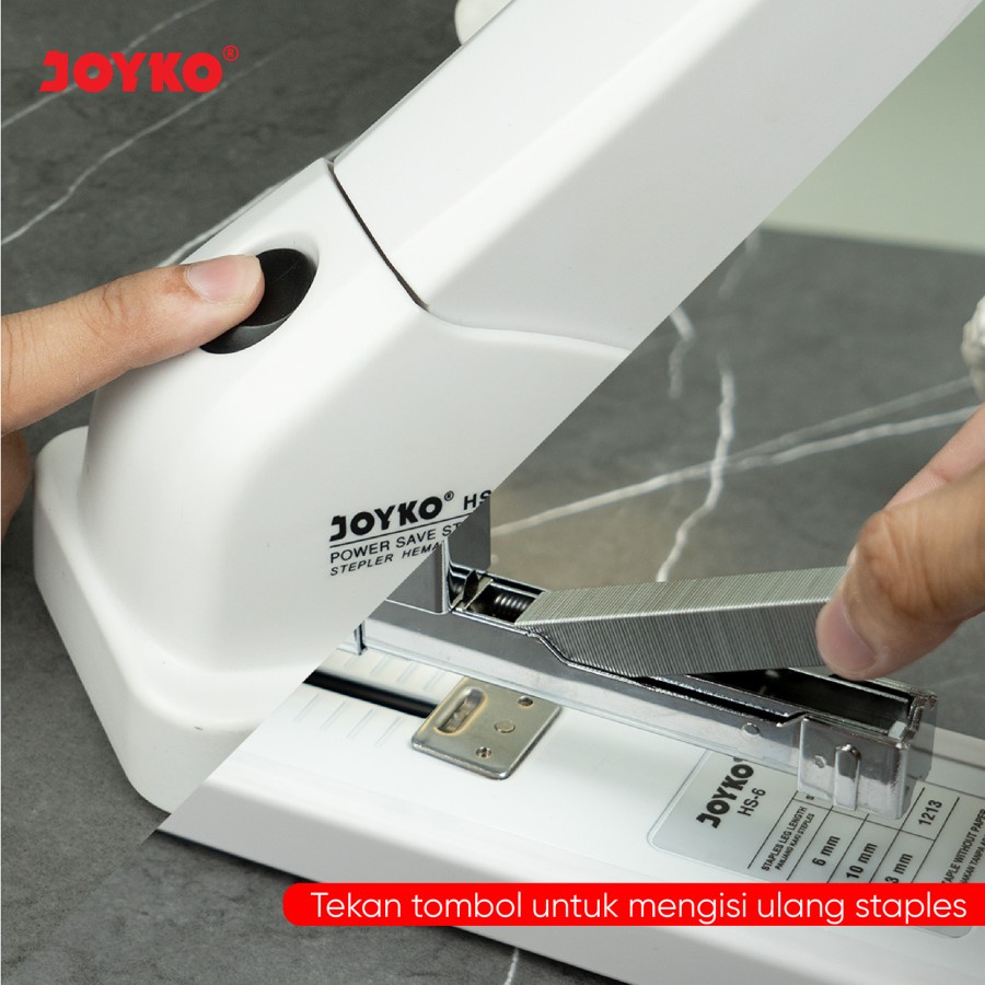 Heavy Duty Stapler / Stepler Jilid Joyko HS-6 Power Save