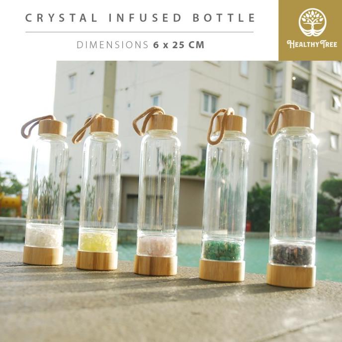 Crystal Elixir Infused Water Bottle For Health