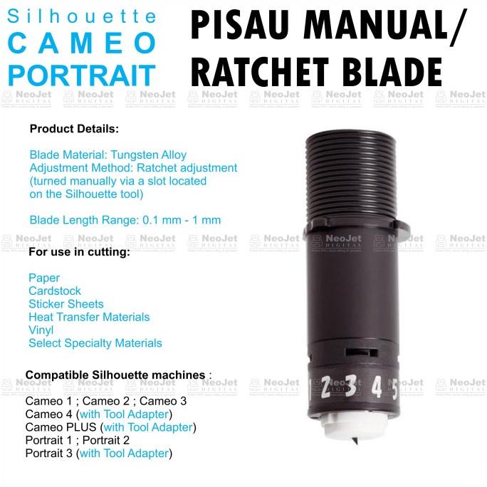 

Pisau Ori Mesin Cutting Cameo 2 Portrait 1 Original Asli Silhouette