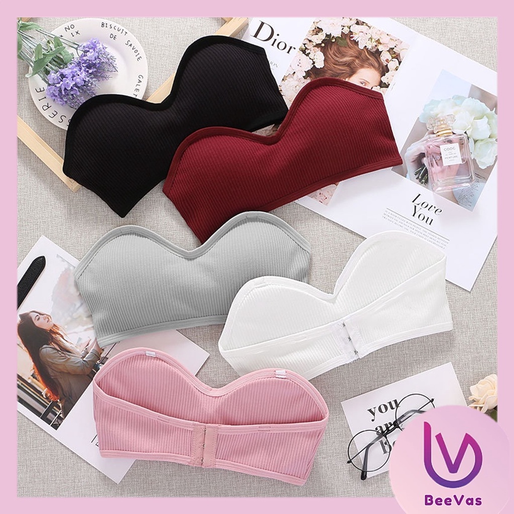 BV.ID BR1080 Bra Kemben Pad Busa Wanita Tanpa Kawat Pakaian Dalam Bandeau Sexy Wanita