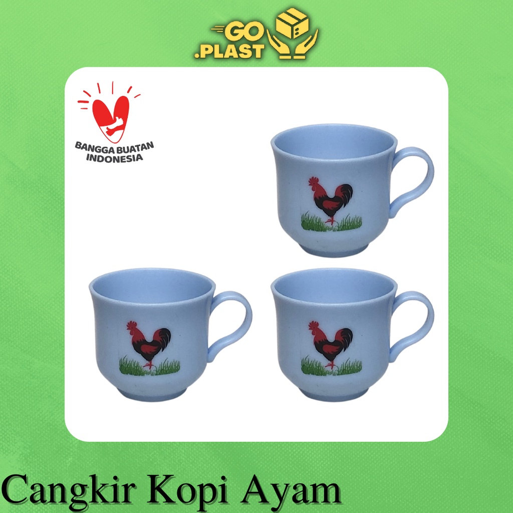 CANGKIR PLASTIK AYAM / CANGKIR PLASTIK