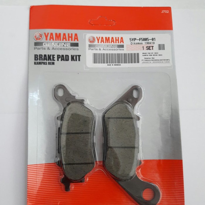 Kampas rem depan Vixion,Mio J, Soul Gt / Kampas rem belakang NMAX ORIGINAL