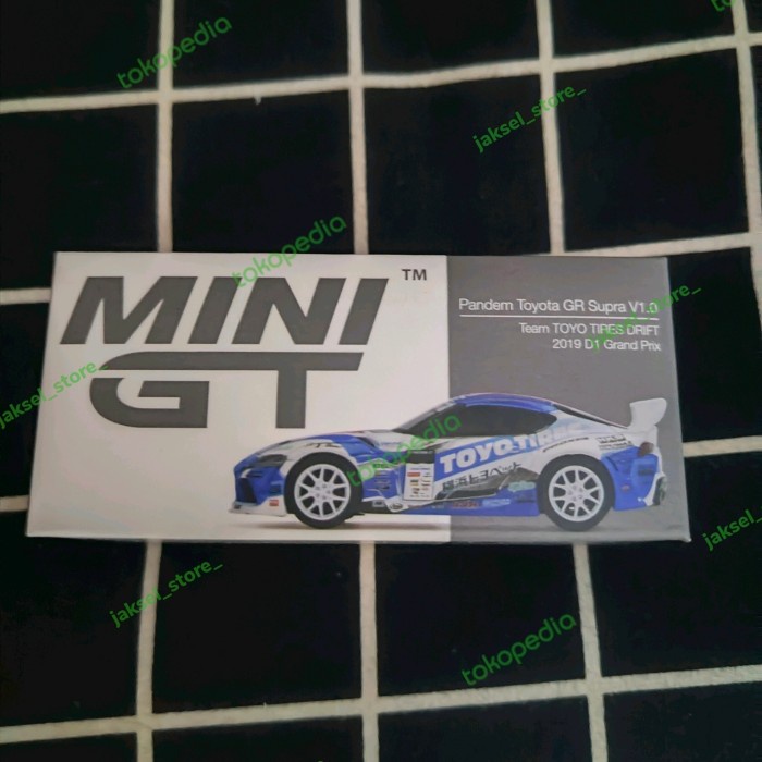 MINI GT PANDEM TOYOTA GR SUPRA TOYO TIRES TERBARU