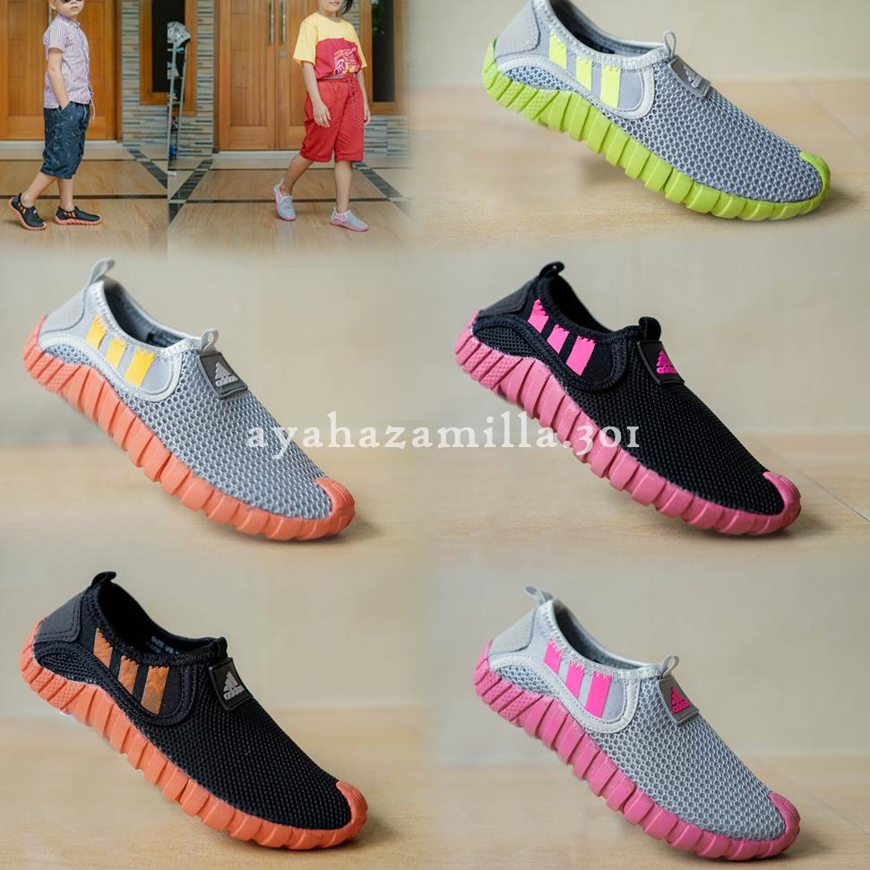 MENARIK [ ON SALE ]sepatu adidas jawpaw slip on anak premium quality guaranteed/sepatu sepeda anak