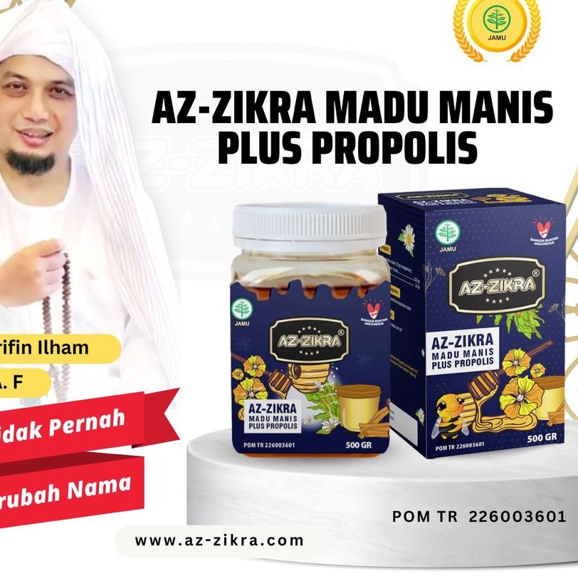 

☉ Azzikra 500gr Asli Az-Zikra | Az Zikra Kemasan Baru l Hitam Super ➣