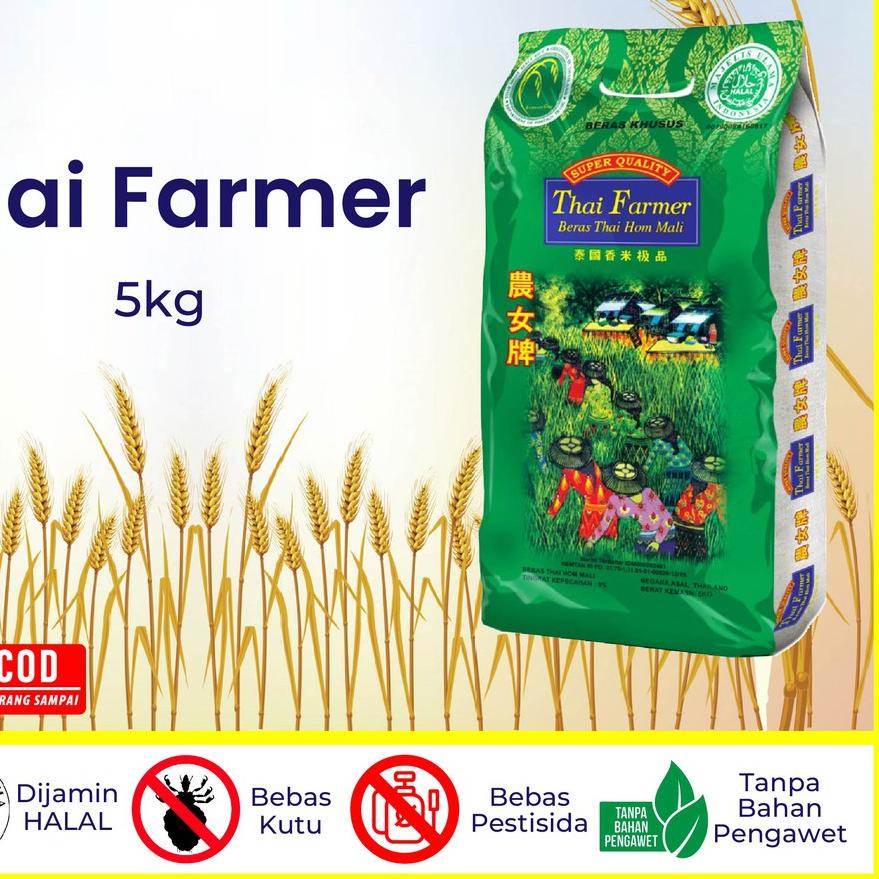 

➹ Beras Online - BERAS THAILAND FARMER 5KG ♨