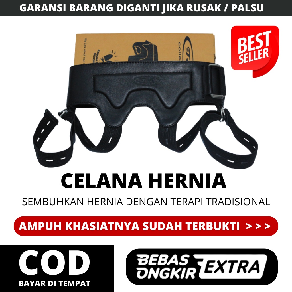 Celana Hernia Paling Ampuh, Celana Hernia Non Magnetik, Turun Berok / Bero, Usus Menonjol Keluar, Te