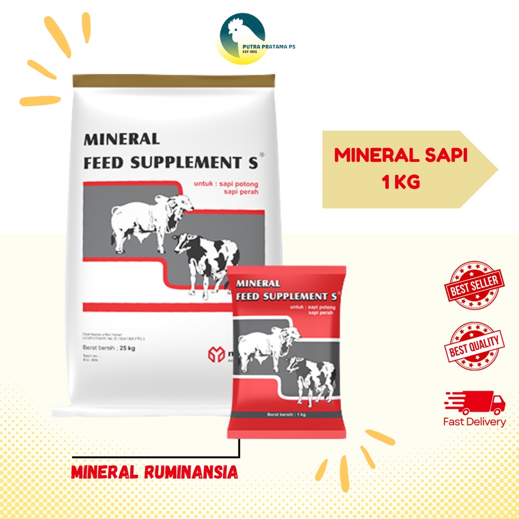 MINERAL SAPI 1 KG - MEDION - Premix Mineral Sapi