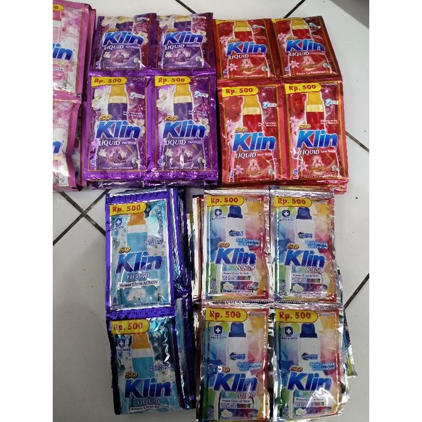 SO KLIN LIQUID SACHET @500 ISI 12 SACHET