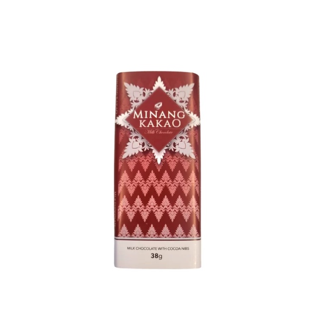 Minang Kakao Milk Chocolate with Cocoa Nibs