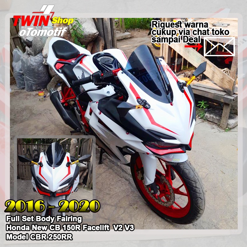 FullSet Body Fairing Model CBR 250RR PNP Honda New CB 150R Facelift V2 V3