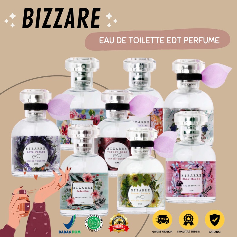 BIZARRE EAU DE TOILETTE EDT 50ML MEDAN - Basmart