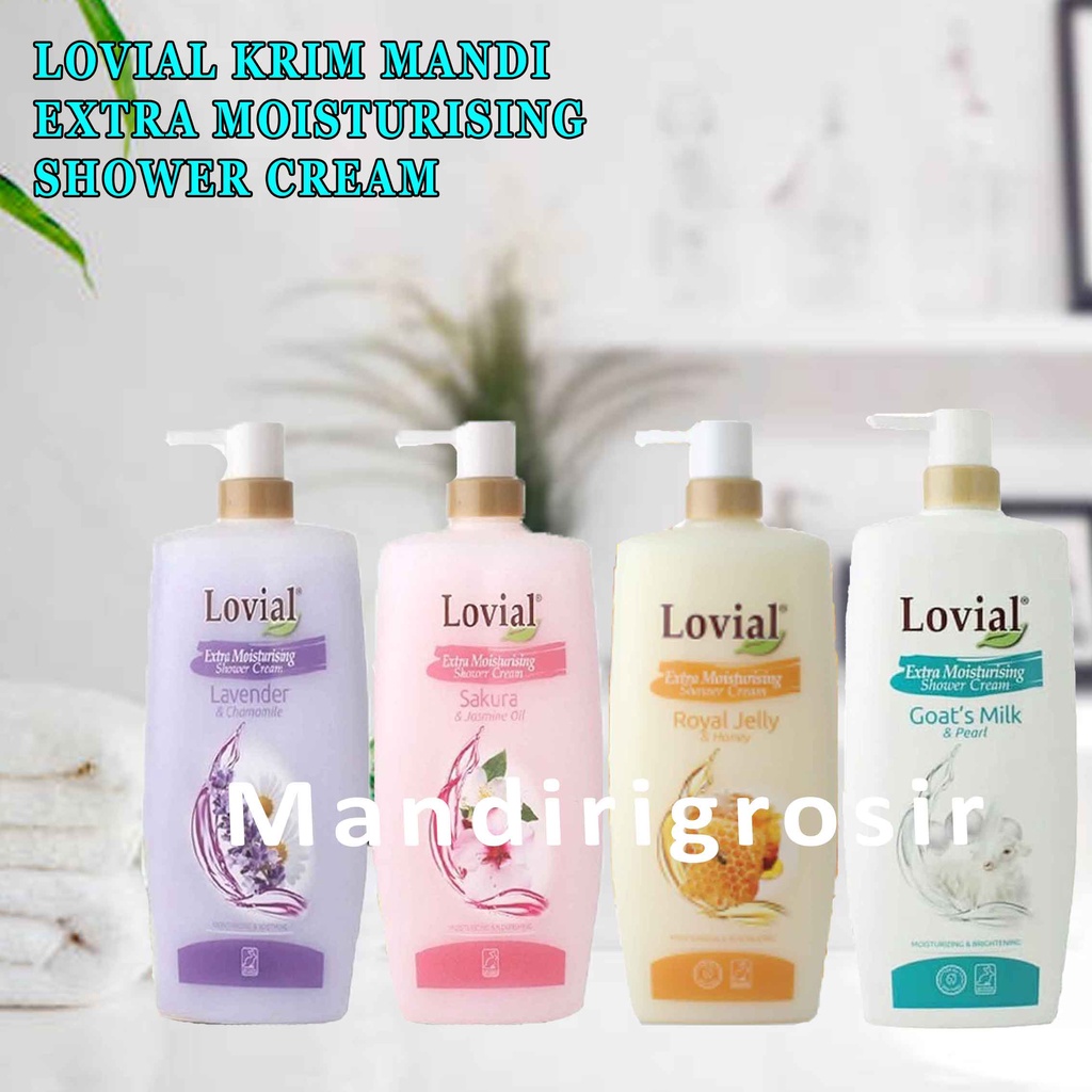 Lovial Extra Moisturising * Lovial Krim Mandi * Shower Cream * 1000ml