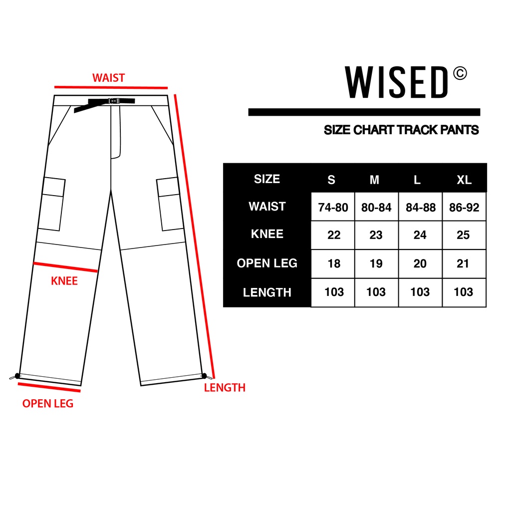 WISED | OUTRO | TRACK PANTS