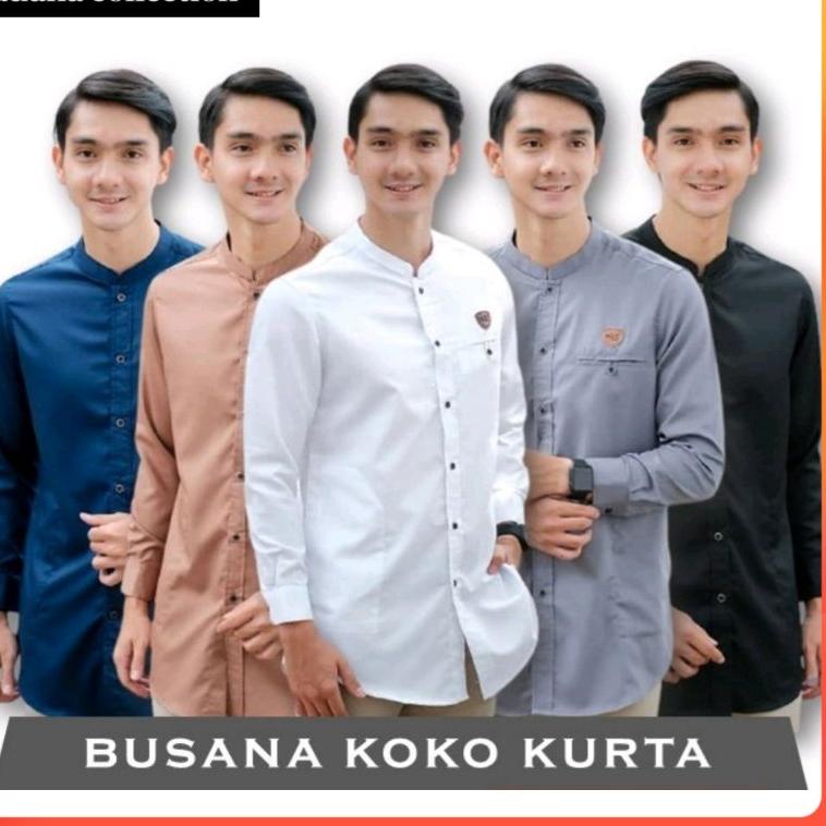 Koko ku Turki Lengan Panjang - Kemeja Koko Turki Dewasa PALING LARIS