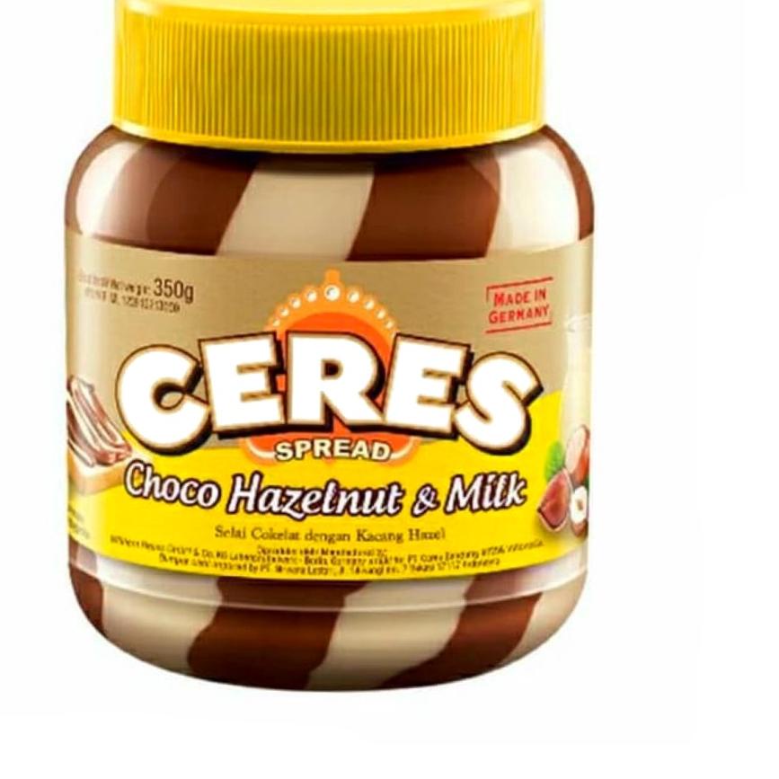 

♝ Selai Ceres Choco Hazelnut & Milk Spread 350g Selai Coklat Ceres Hazelnut Susu ➴