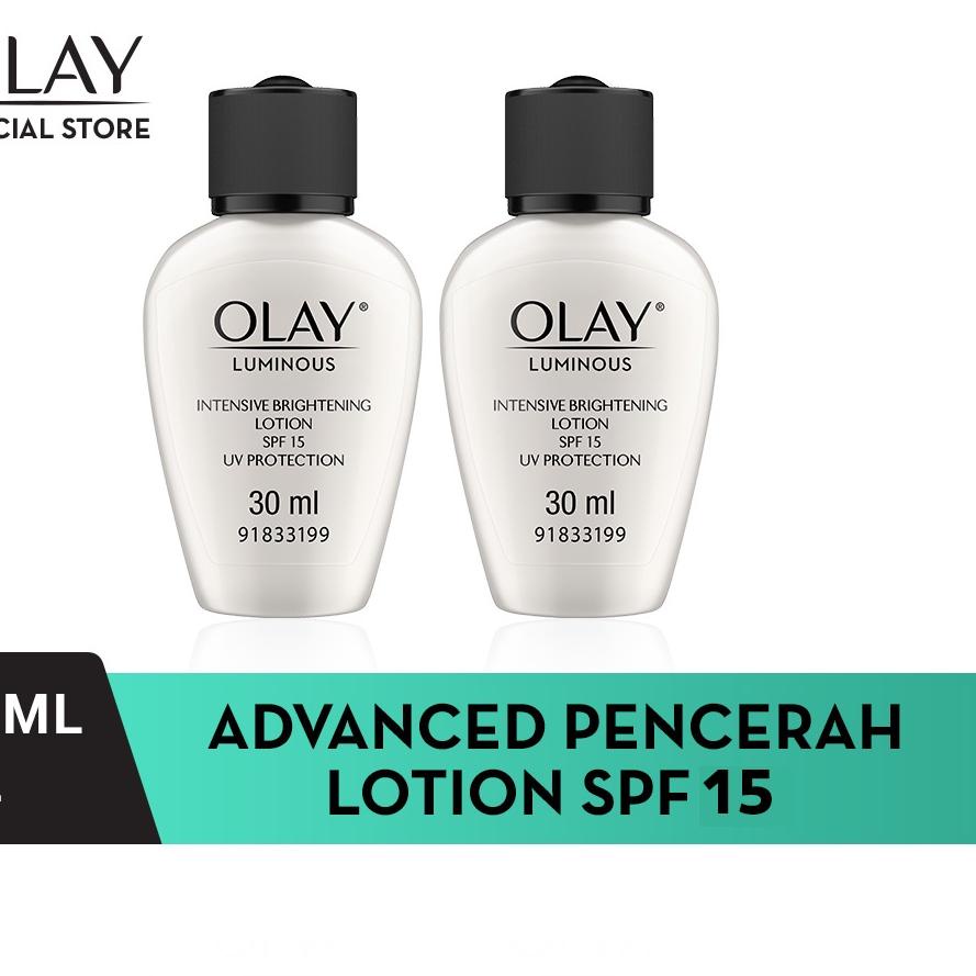 ❀ Olay White Radiance Intensive Whitening Lotion 30 ml Paket Isi 2 ➫