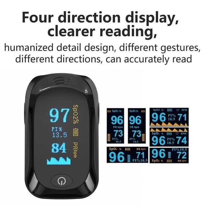 H1 Fingertip Pulse Oximeter Alat Ukur Kadar Oksigen SpO2