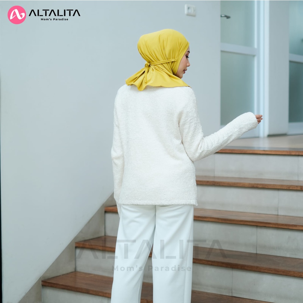 Altalita - Kerudung Instan Tali Nyta Non Pet Jilbab Bergo Sport Non Pad Bahan Jersey Premium Cocok Untuk Olahraga Volly Futsal Senam dan Sehari-Hari