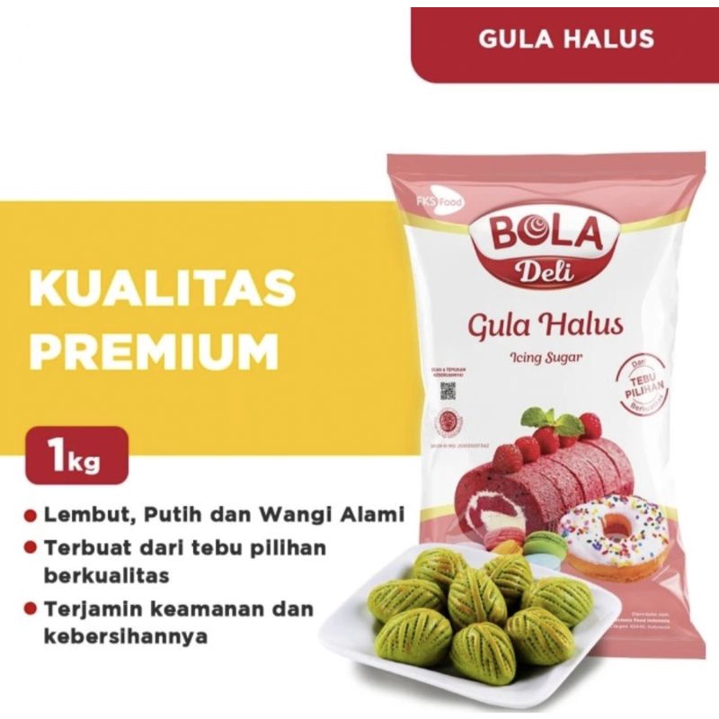 

Bola Deli Gula Halus Dari Tebu Pilihan Berkualitas 1Karton 10x1 Kg