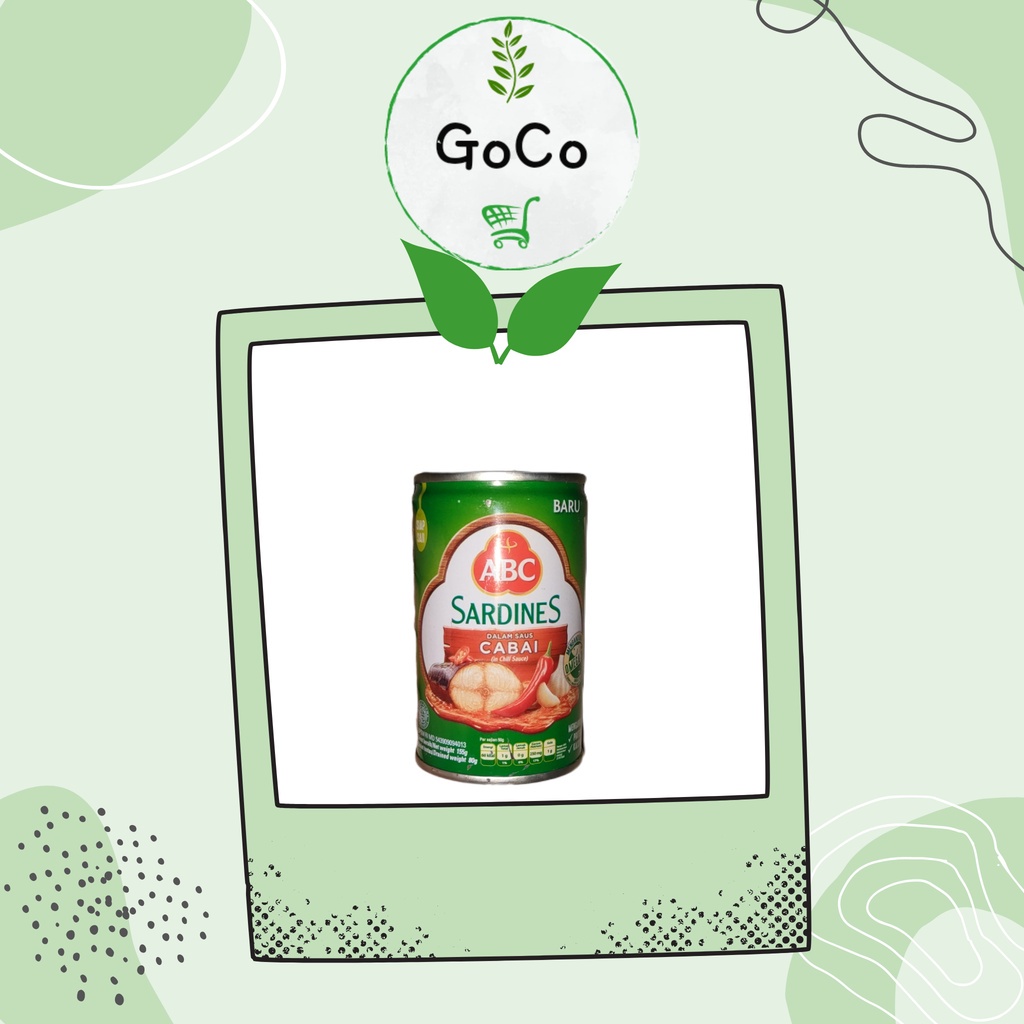 

SARDEN ABC | Ikan Kaleng | 155 Gram |Eco-Friendly Packaging by GoCo