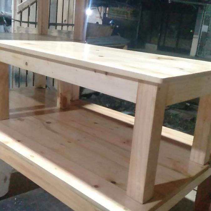 meja lesehan jati Belanda