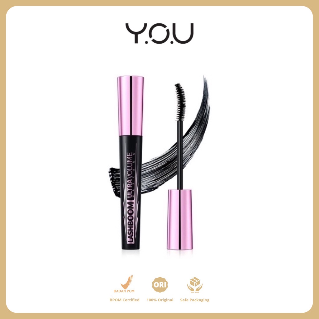 YOU  Lashboom Ultra Volume Mascara [Maskara  Waterproof]