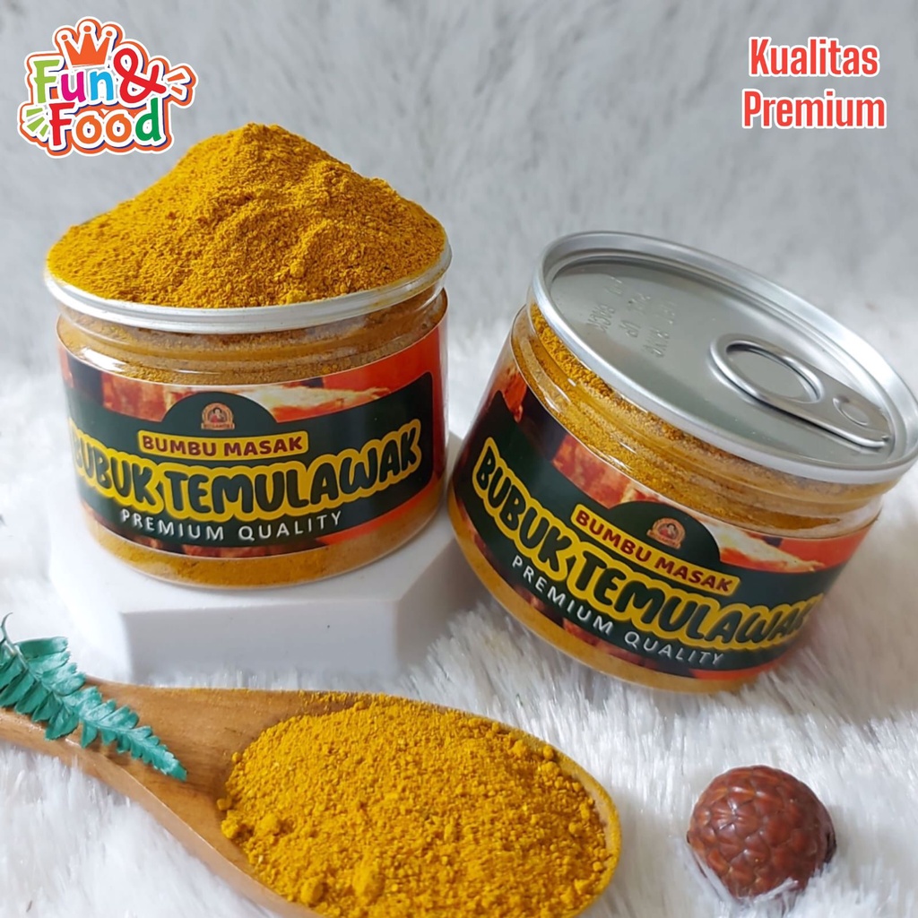 

Can Rempah Bubuk Temulawak Bumbu Pure Curcuma Porder Kualitas Premium