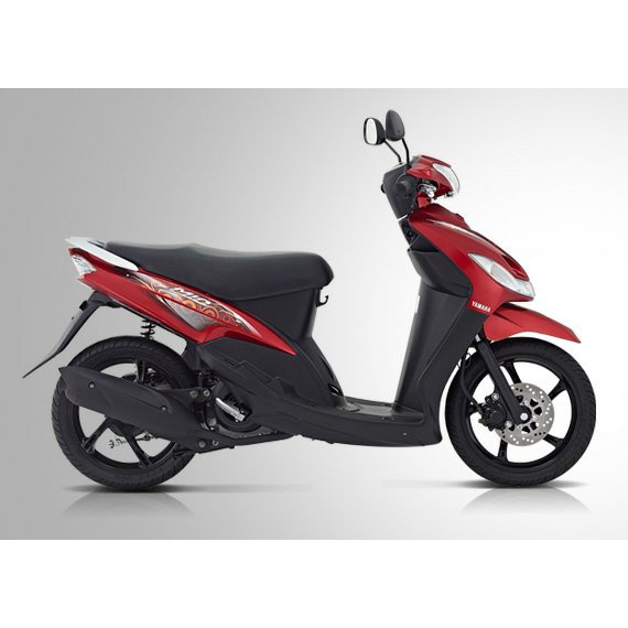 Stiker Sticker Striping Mio Sporty 2011/2012 merah