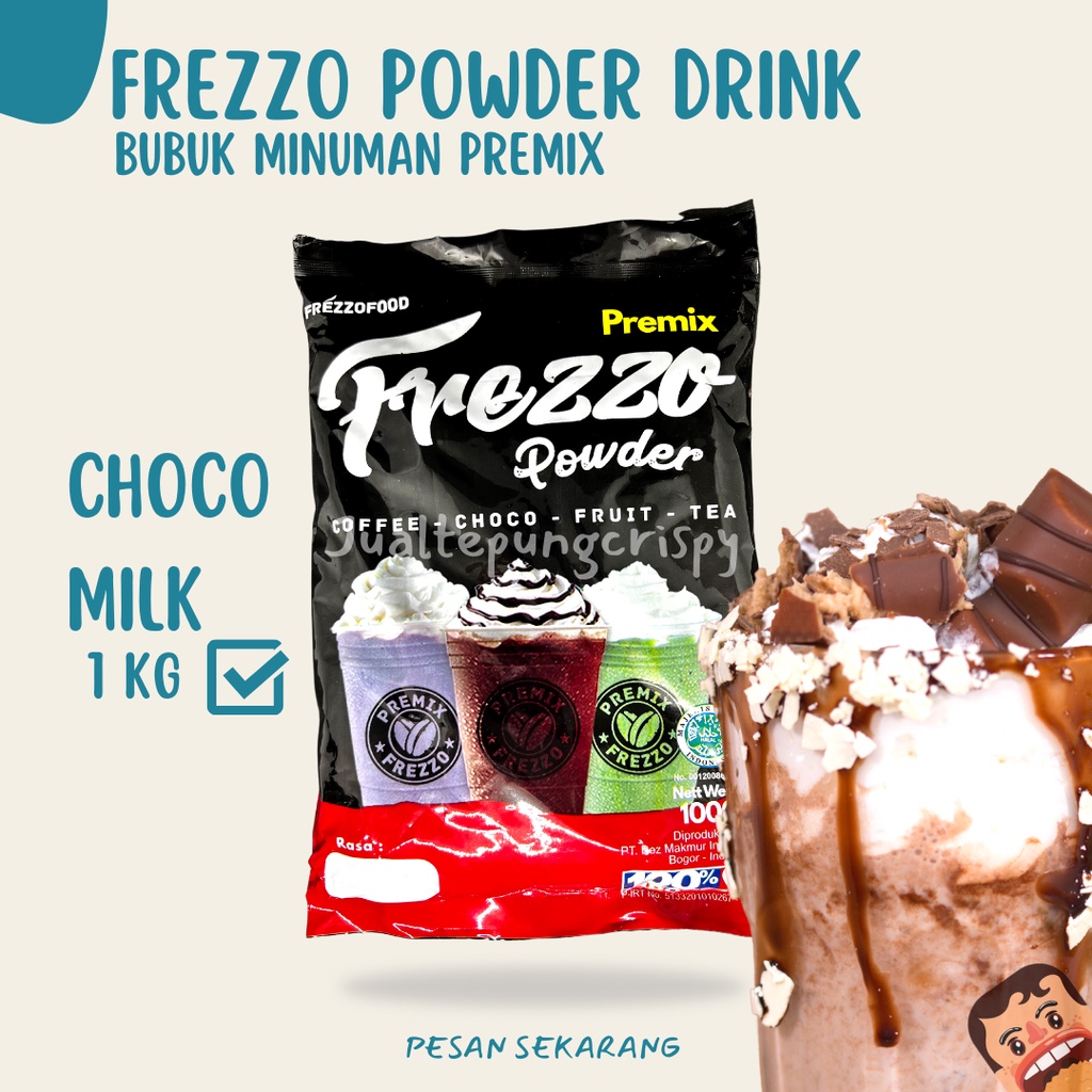 Frezzo Bubuk Minuman Rasa Coklat Susu / Choco Milk Powder 1 Kg