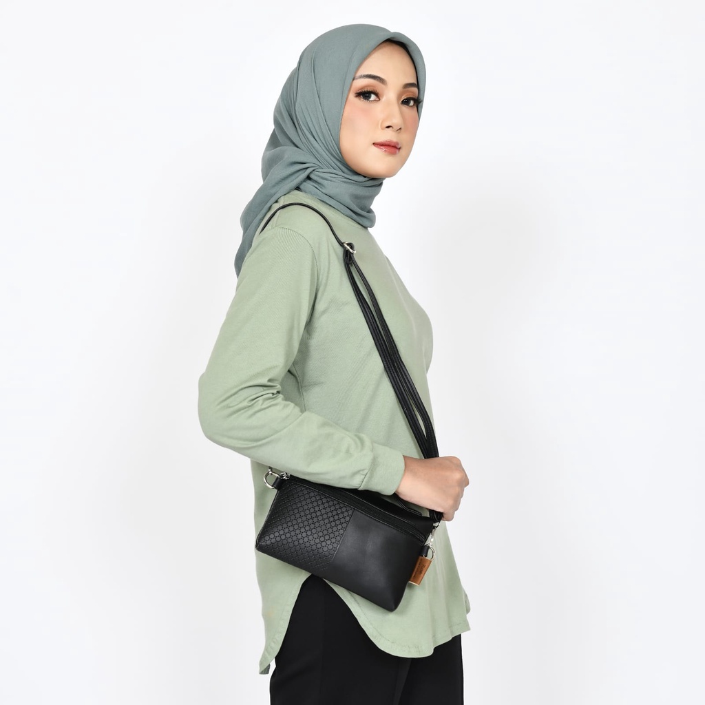 Tas sabrina 7LASH tas Selempang Wanita Kekinian - Fashionable & Elegan - Cocok untuk Hangout & Kerja