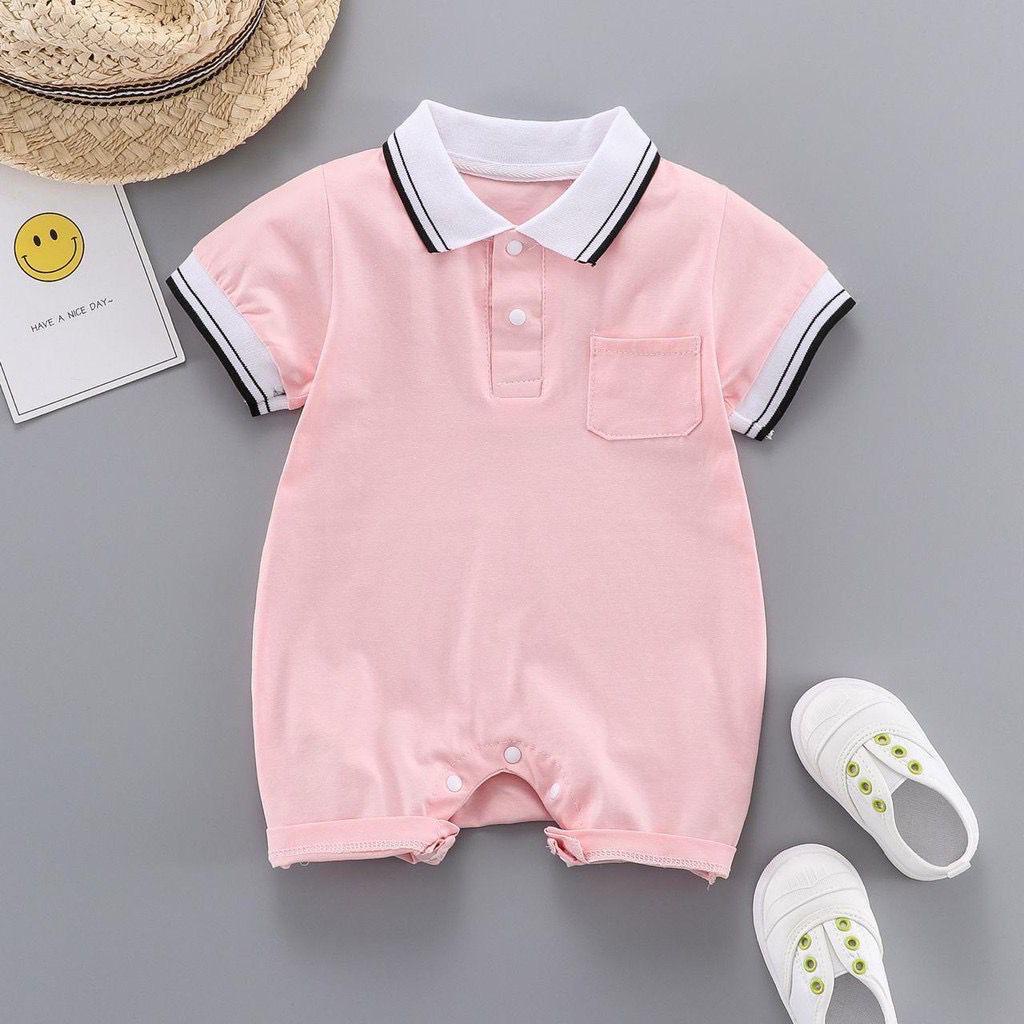 ROMPER KERAH BAYI 100% COTTON SNI / ROMPER BAYI KERAH NC