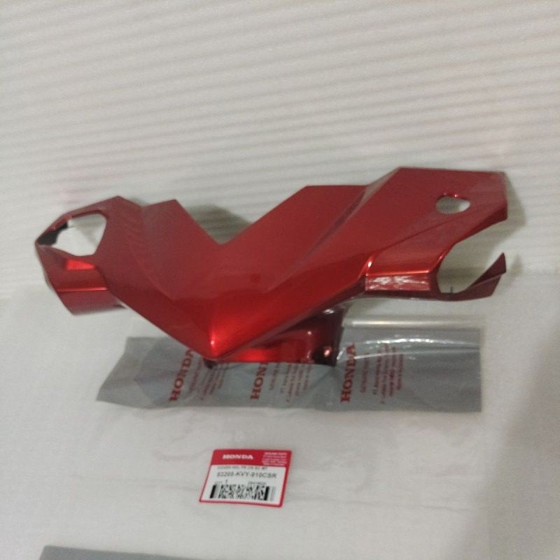 Cover Batok lampu depan Merah Honda Beat New karburator karbu 2008 - 2012 Original
