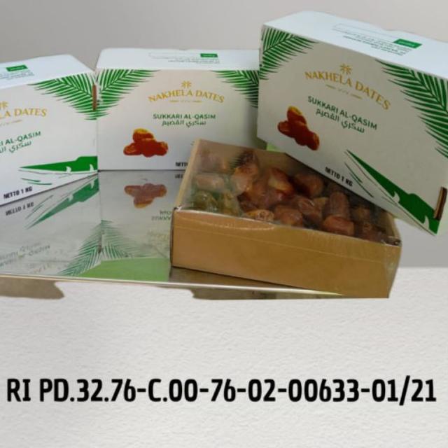 

♣ 1 Kg Kurma sukkari Al-Qasim Sukari NAKHELA DATES ➧