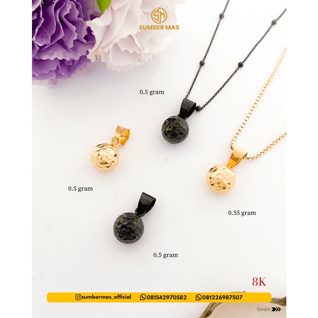 DISCO BALL PENDANT 8K - SUMBER MAS